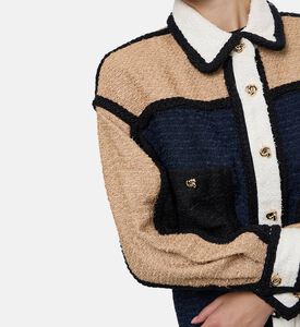 Edward Achour Paris Long-sleeve Button-up Jacket, Model View