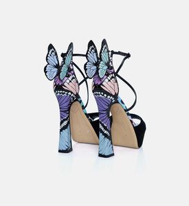 Sophia Webster Chiara Leather High Platform Heel Sandals, Packshot View Sophia Webster Chiara Leather High Platform Heel Sandals, Packshot View