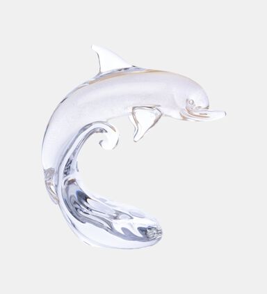 Dolphin Baby On The Wave Gold