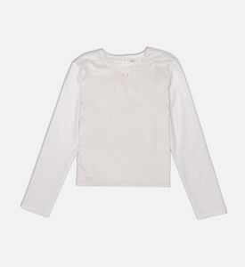 Knit Crewneck Long-sleeve Top Knit Crewneck Long-sleeve Top