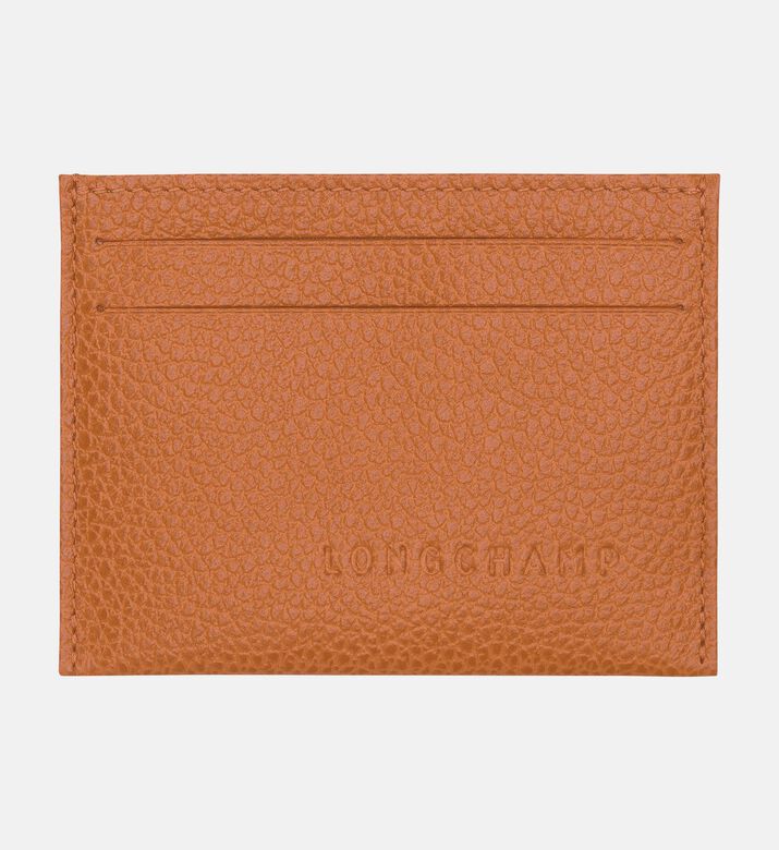 Longchamp Cardholder Foulonne, Orange, Packshot View