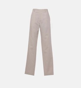 Straight-leg Suit Pants