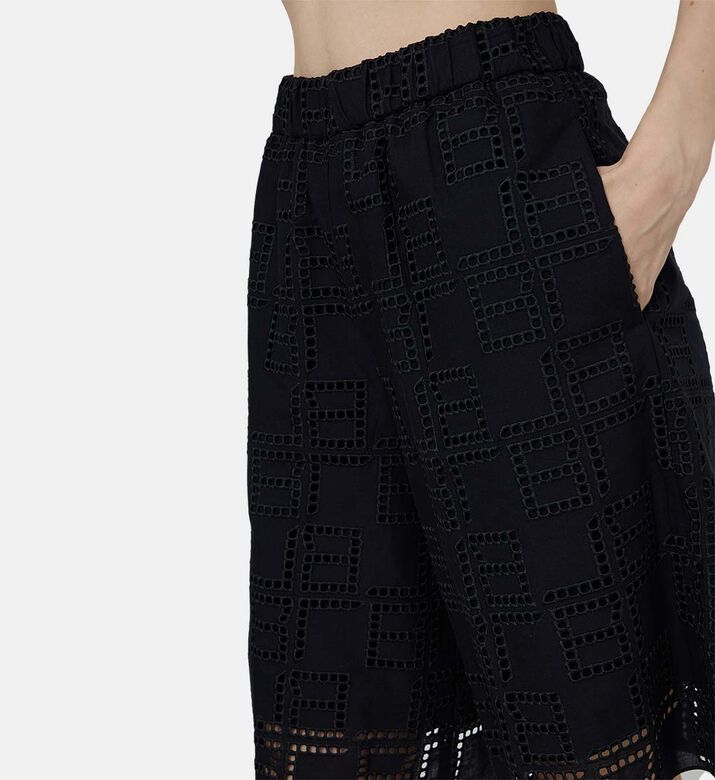 Monogram Broderie Anglaise Shorts