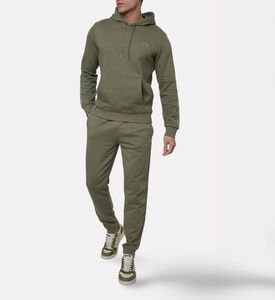 Lacoste Hooded Kangaroo Pockets Sweatshirt, Model View