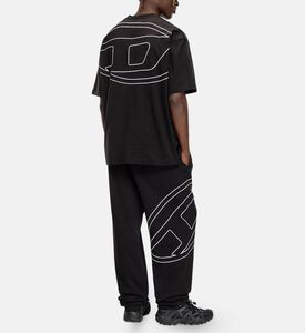 تيشيرت قطن بلوغو مطرز