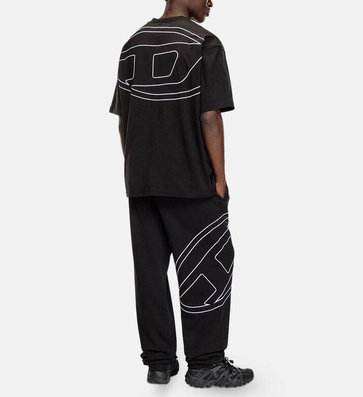 تيشيرت قطن بلوغو مطرز تيشيرت قطن بلوغو مطرز