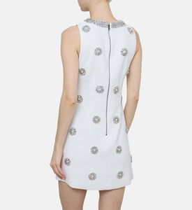 فستان قصير مزخرف