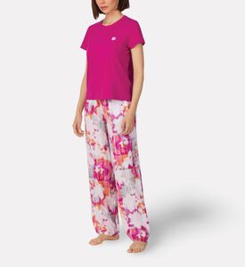 DKNY Viscose Printed Pajama Set, Model View
