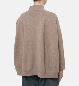 Beatrice B Knit High Neck Long-sleeve Sweater, Walnut, L, Model View Beatrice B Knit High Neck Long-sleeve Sweater, Walnut, L, Model View