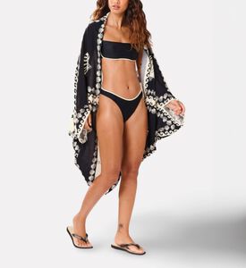 Blueman Shells Kimono Sarong, Model View
