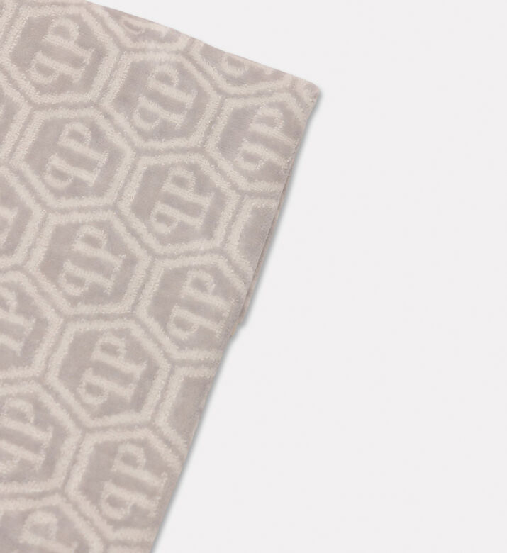 Philipp Plein Rectangular Shape Hand Towel Set, White, Packshot View