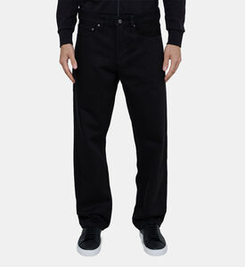 بنطال جينز بساق مستقيمة مريحة