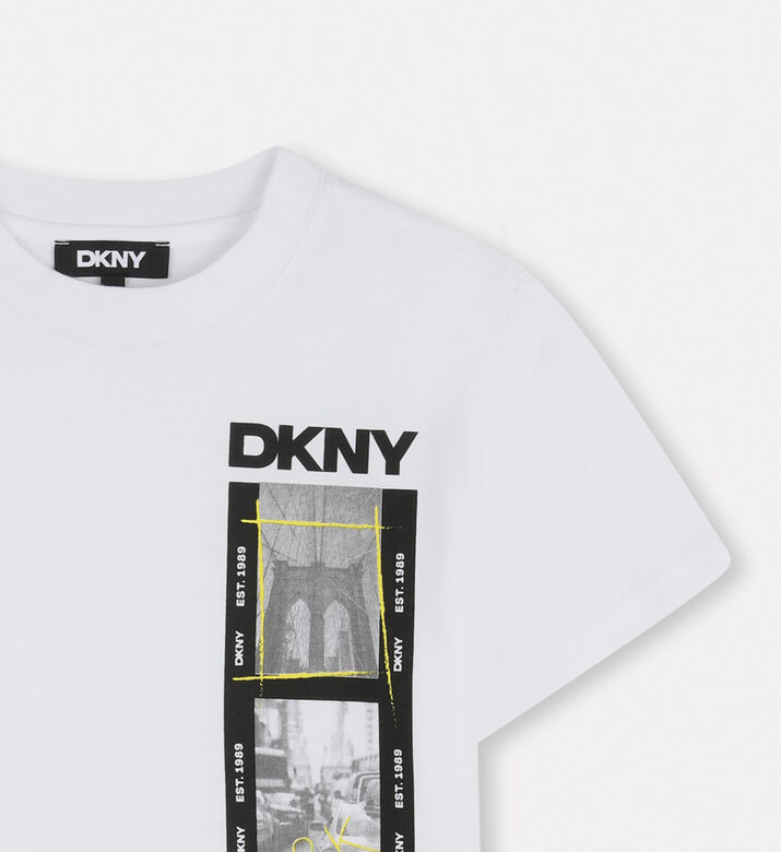 DKNY Ts Ss, White, 14y, Packshot View