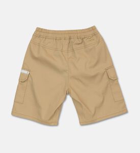 Moschino BKT Logo-tape Elasticated Waistband Cargo Shorts, Packshot View