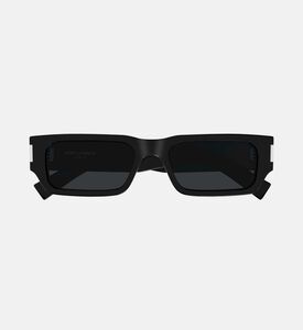 Thick Rectangular Dark Lenses Sunglasses 54