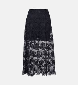 The Kooples Skirt Longue Dentelle, Packshot View