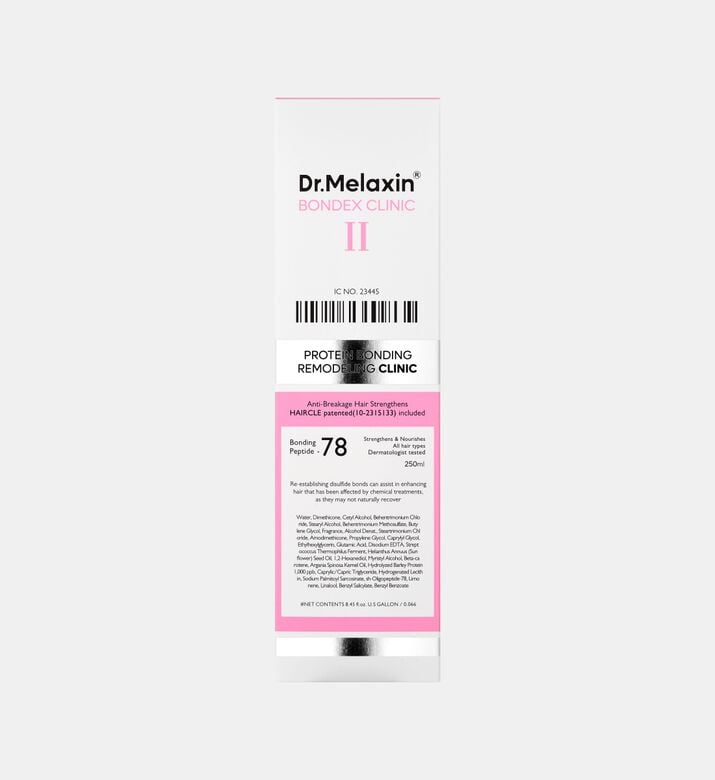 Dr. Melaxin Bondex Protein Bonding Remodeling Clinic, Packshot View Dr. Melaxin Bondex Protein Bonding Remodeling Clinic, Packshot View