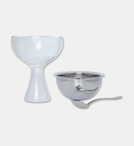 Alessi Big Love Bowl Spoon, Silver, Packshot View