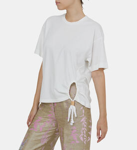 تيشيرت قطن عضوي برباط