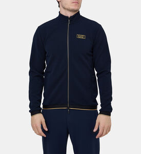 Zip-up Jersey Sweatshirt