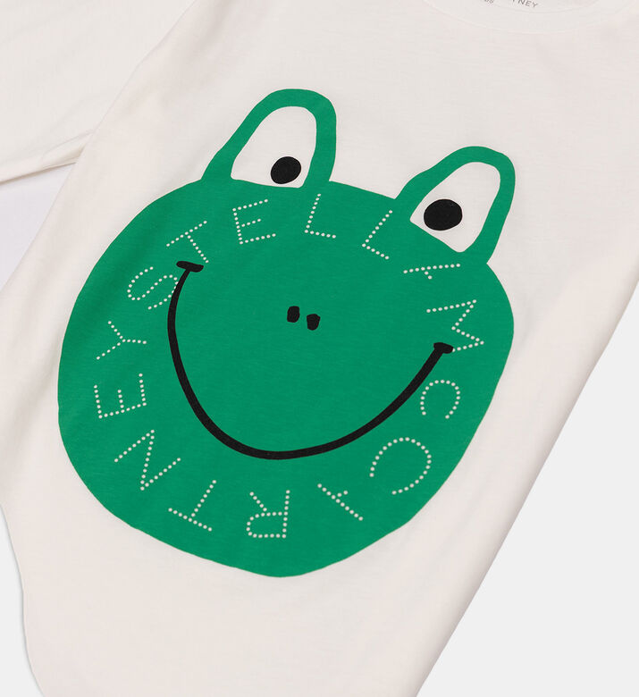 Oversized Frog Print T-shirt