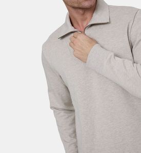Half-zip Closure Sweatshirt