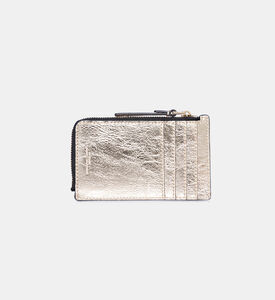 محفظة ذا ميتاليك صغيرة بسحاب علوي