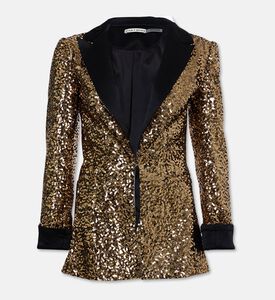 Alice and Olivia Justin Sequin-embellished Blazer, Packshot View