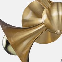 Jazz Brass Marble 5-bulb Lamp