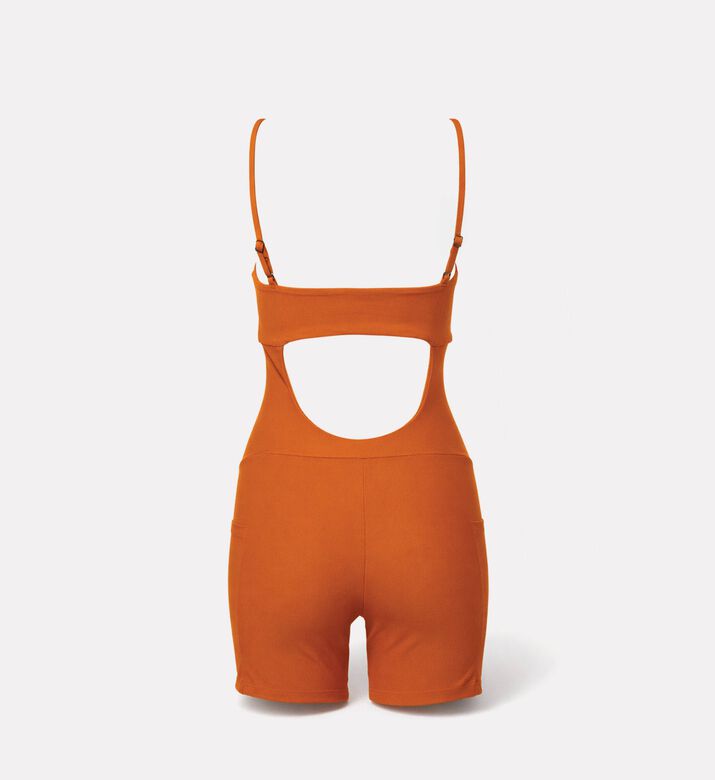 LIVE! Fit Green Jumpsuit Shorts, Packshot View