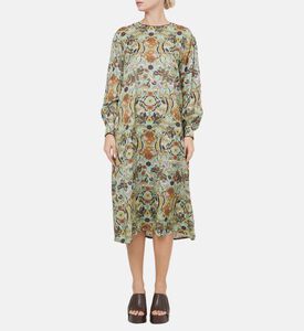 Paisley Flowing Long Caftan Dress