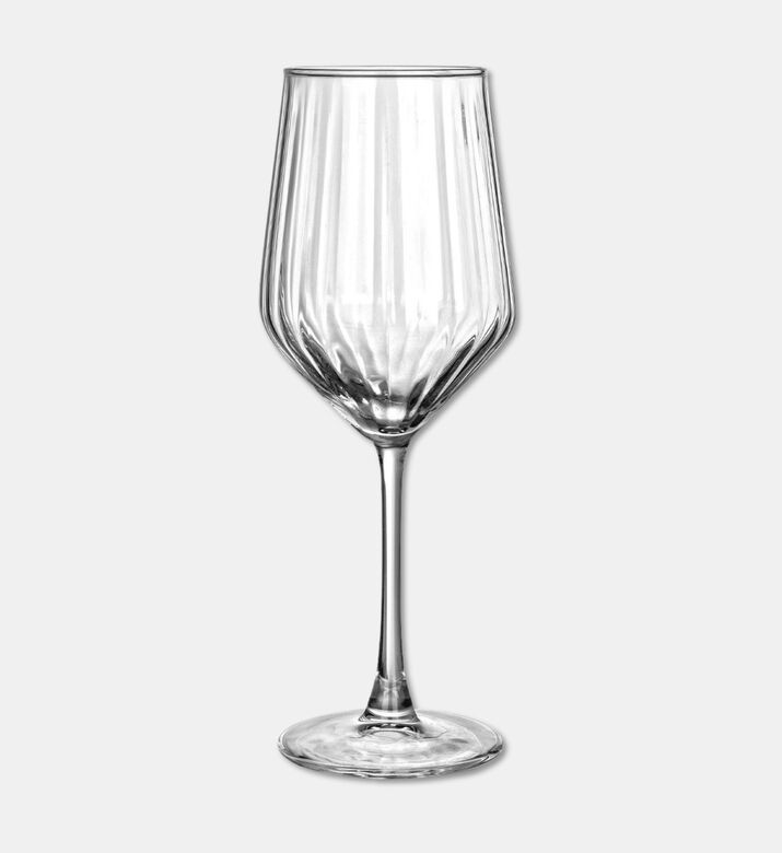 Estia Glass Wine Ripple Glass, Packshot View