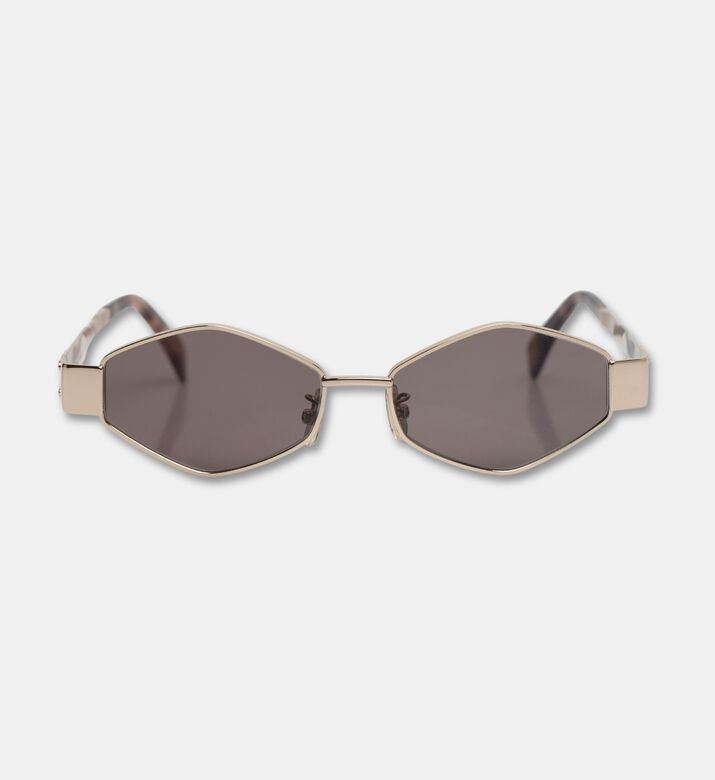 Celine Sunglass Geometric, Gold, Packshot View