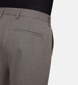 Wool Tailored-fit Suit Pants
