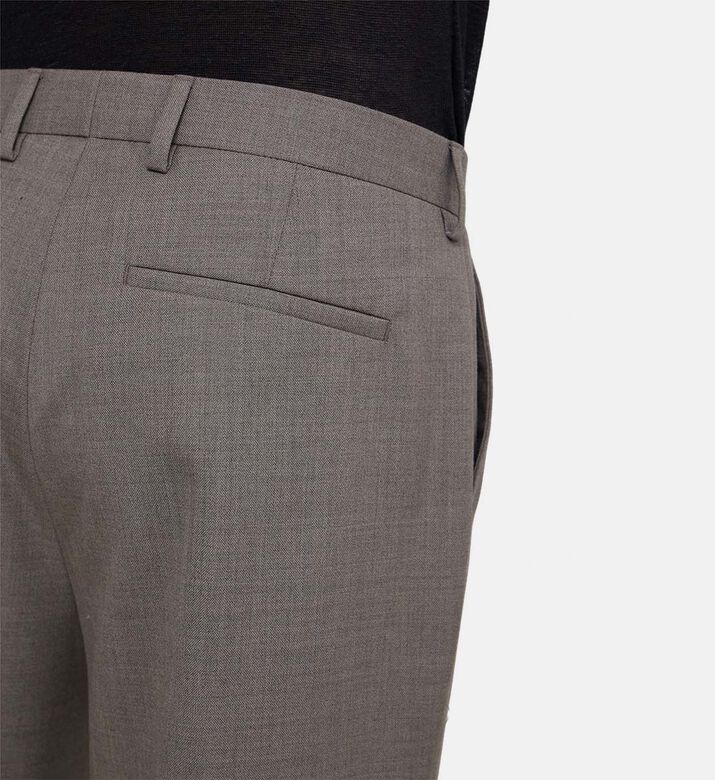 Wool Tailored-fit Suit Pants