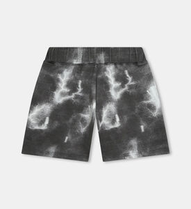 Boy Thunder Print Bermuda Shorts Boy Thunder Print Bermuda Shorts