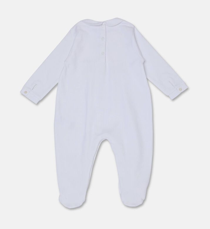 Tartine et Chocolat Monogramme Peter Pan Collar Dungaree, Packshot View