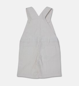 Jules & Juliette Paris Cotton Striped Dungaree, Packshot View