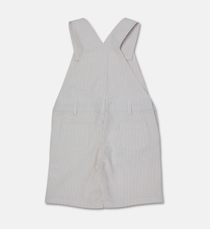 Jules & Juliette Paris Cotton Striped Dungaree, Packshot View