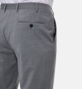 Corneliani Performance Wool Trousers, Grey, 56, Model View