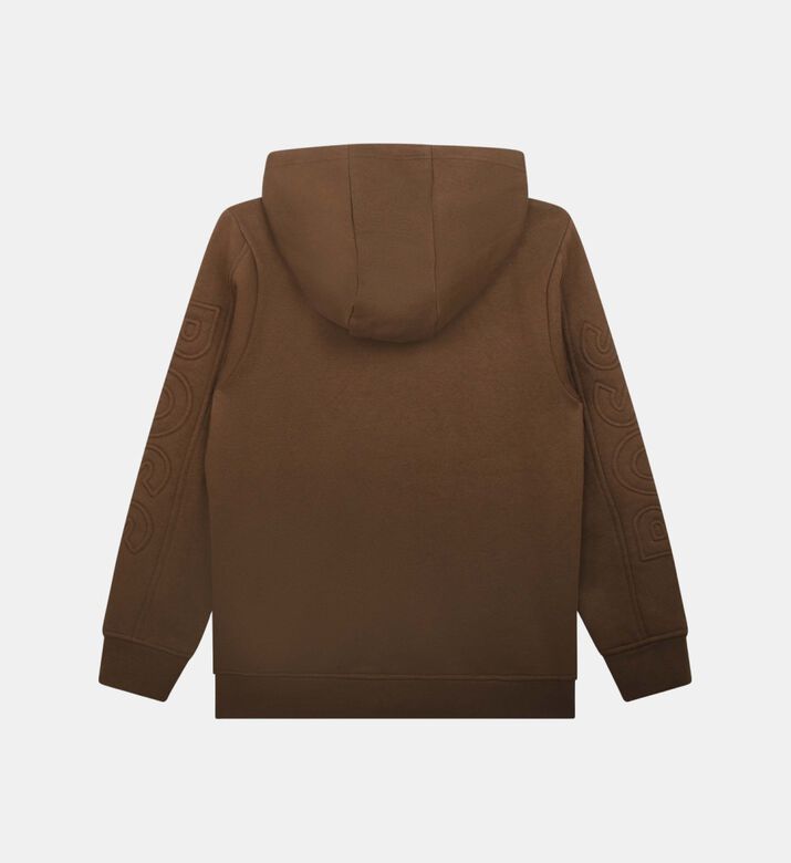 سويت شيرت بغطاء رأس من القطن والصوف