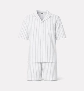 Galeries Lafayette Striped Shirt Shorts Set, Packshot View