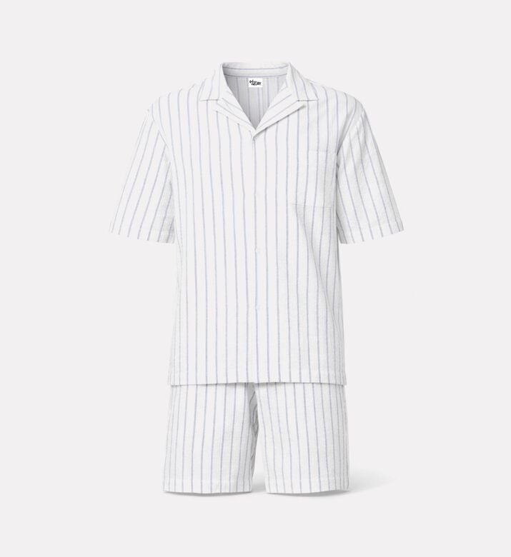 Galeries Lafayette Striped Shirt Shorts Set, Packshot View
