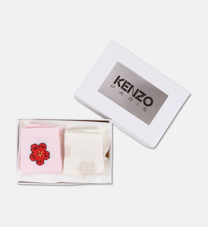 Kenzo Socksx2 Gift, Beige, 17, Packshot View