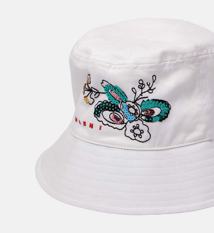 Sequined Embroidery Bucket Hat Sequined Embroidery Bucket Hat