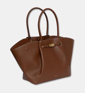 Demellier New York Grained Leather Bag, Light-brown, Packshot View