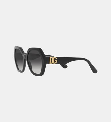 Acetate Hexagonal-shape Sunglasses 54