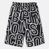All-over Letter Print Shorts