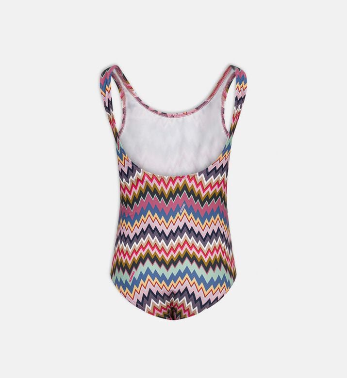 Zigzag-print One-piece Swimsuit