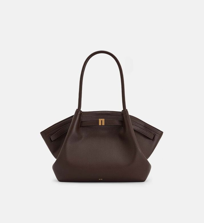 Hana Leather Medium Tote Bag